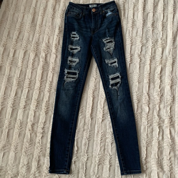 Urban Planet Miami High Rise Super Skinny Jeans 🌸 Size 0 - Picture 1 of 10